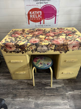 Load image into Gallery viewer, Vintage Desk + Stool
