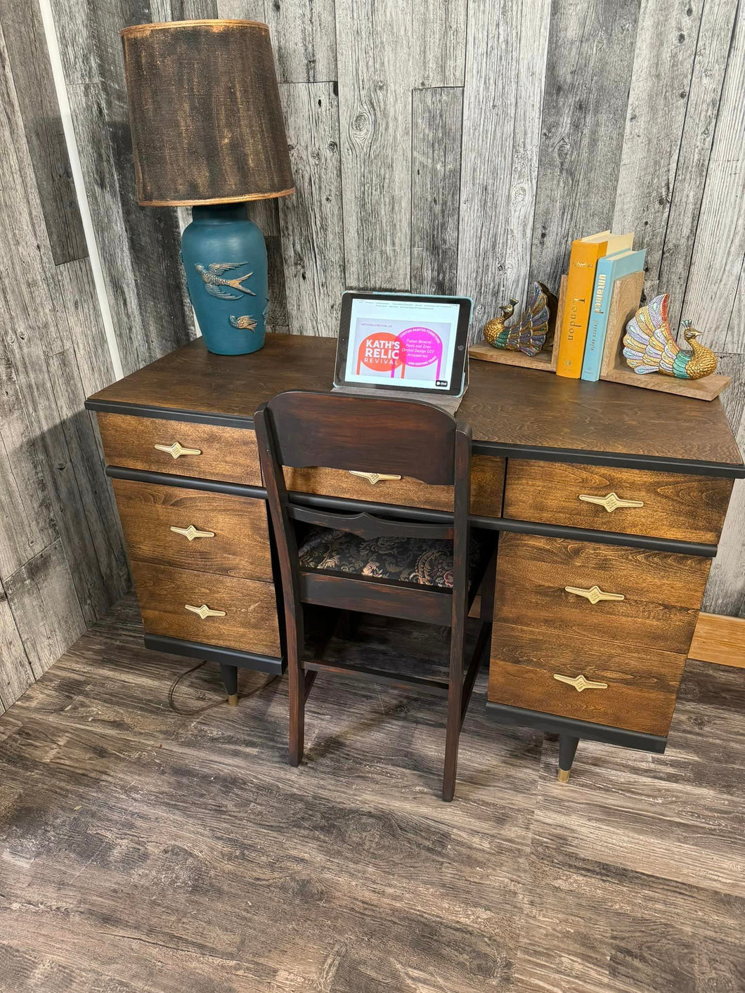 MCM Desk and Chair