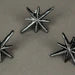 Load image into Gallery viewer, Antique Finish Mid Century Modern Starburst Cast Iron Drawer Pulls Cabinet Knobs
