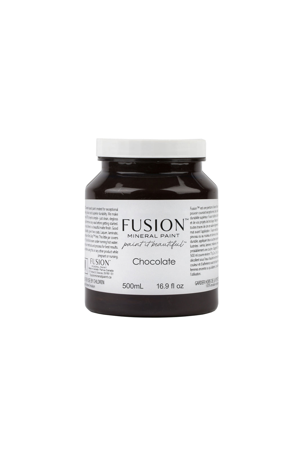 Fusion Mineral Paint - Chocolate 500 ml Jar