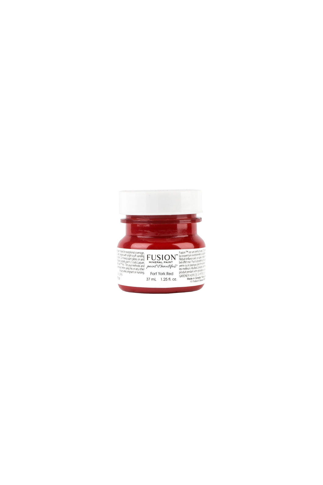 Fusion Mineral Paint - Fort York Red 37  ml Jar