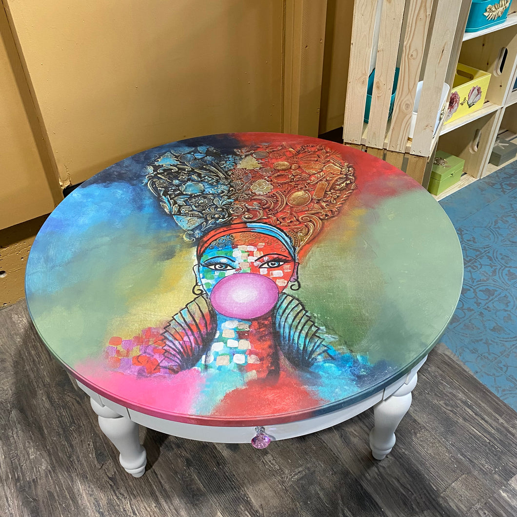 Colourful deals coffee table