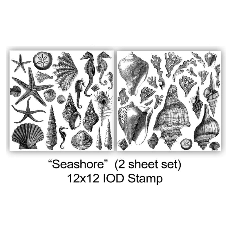 IOD Seashore Stamp